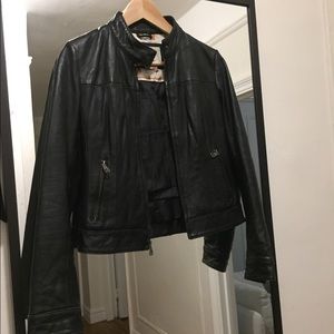 MISS TOP GUN LEATHER JACKET